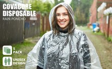  Transparent Rain Ponchos