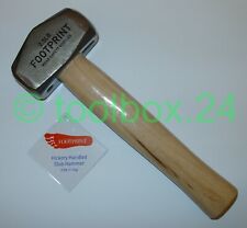 Genuine FOOTPRINT Heavy Duty Hickory Handle Club Lump Hammer 1.1kg / 2.5lb
