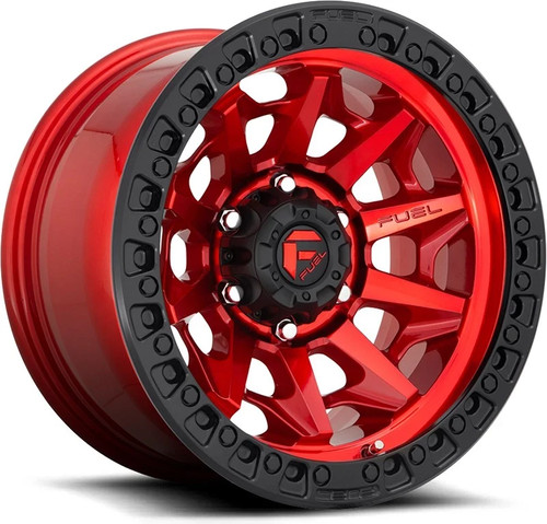 Red covert alloy wheels - 18",