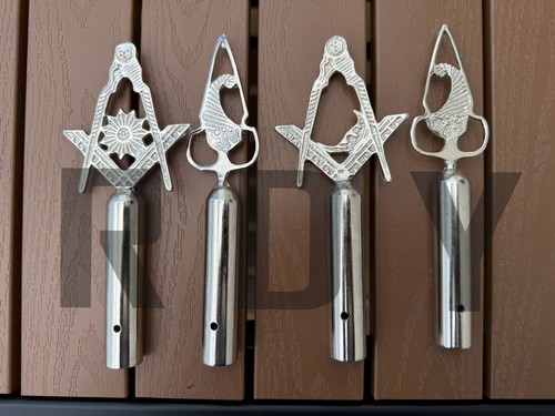 Masonic lodge silver - lodge, pole