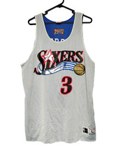 AUTHENTIC M&N HWC Allen Iverson 2004 NBA All Star Game Practice Jersey 76ERS 