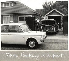 G626 Hillman Imp. 2000 Rover. Film Photo