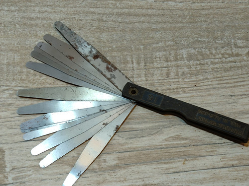 Vintage blade feeler gauge - blade,