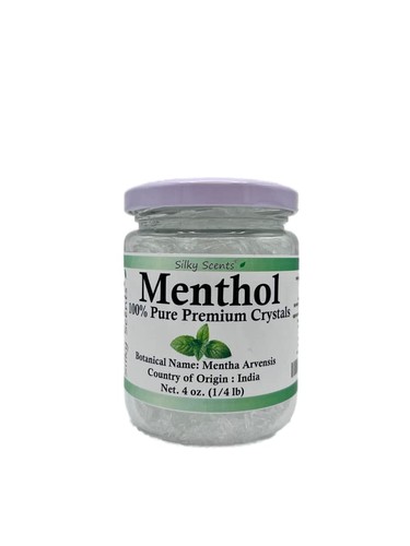 Pure menthol crystals - oz,