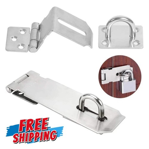 Stainless steel padlock hasp - steel,