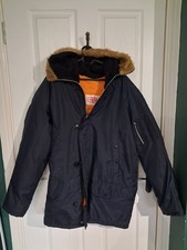 Vintage Snorkel Parka Blue