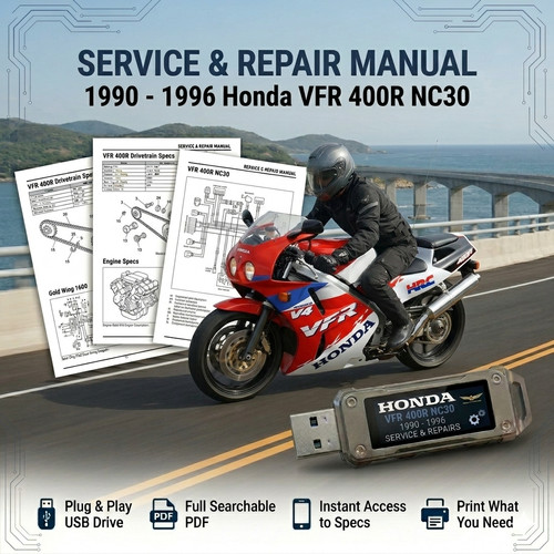 Honda nc30 vfr400r 1992 - nc30,