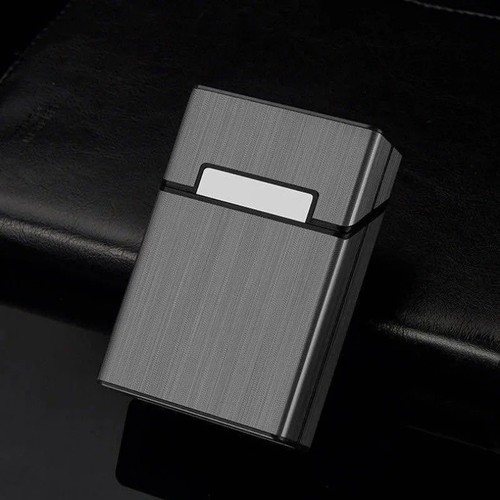 Portable metal cigarette - portable, case