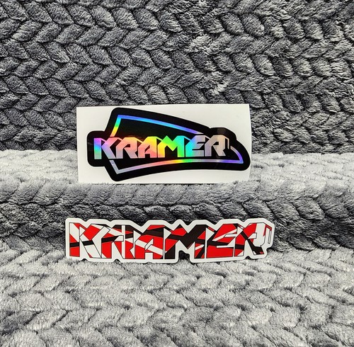 Kramer guitars sticker - kramer, set