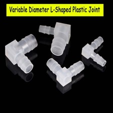 Variable Diameter L-Shaped Right Angle Plastic Joint Polypropylene Pipe Connect
