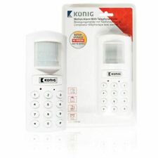 Konig Motion Alarm with Telephone Dialer for Home Office Shop SAS-APD10