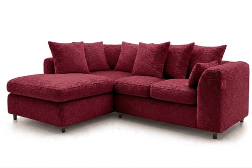 Seater ruby colour teddy - 3,