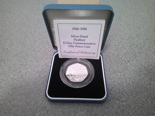 Royal mint 1994 day - d-day, 50p