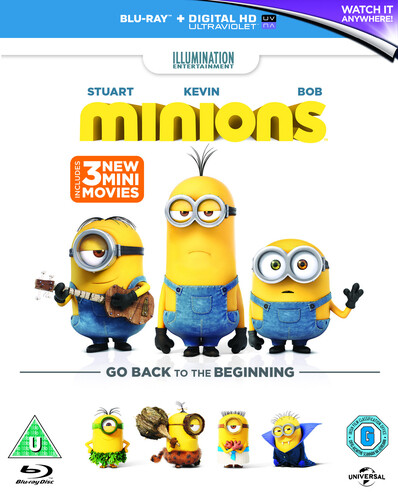 Minions blu ray - minions, blu-ray