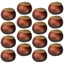 16 Pcs Artificial Nuts for