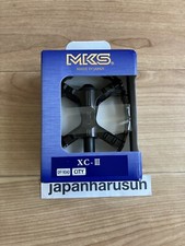 MKS XC-III bear trap pedal 9/16 spindle Mikashima Bicycle Parts All Black JAPAN