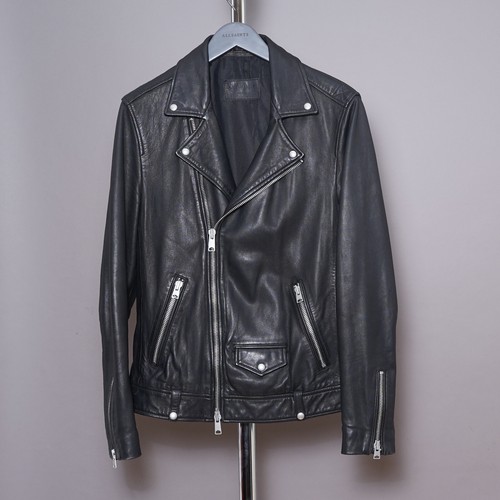 All saints leather jacket - saints,