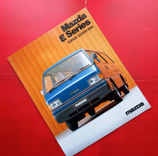 MAZDA E Series E2000/E2200 Van 1984 Sales Brochure