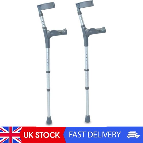 Double adjustable crutches - adjustable,