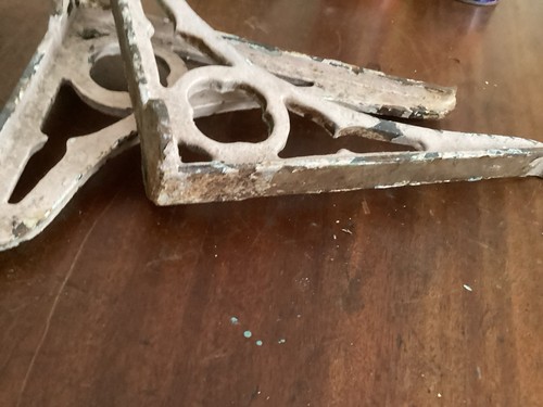 Pair vintage cast iron - vintage,