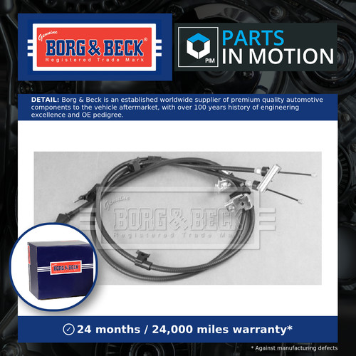 Handbrake cable fits ford - handbrake,