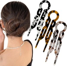3PCS Lialys Hair Pin, Prestige Hair Pin, Suitable for All Women's Hair Styles