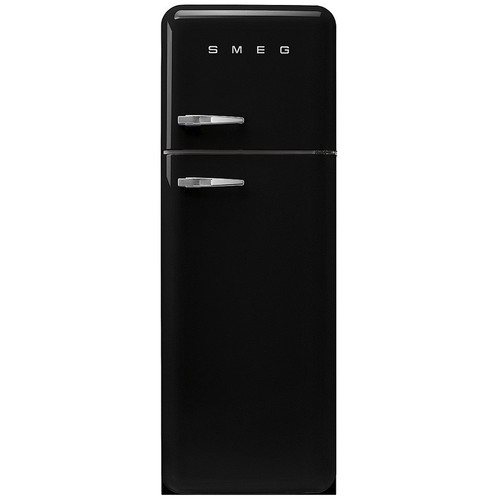 Smeg fridge freezer black - smeg,