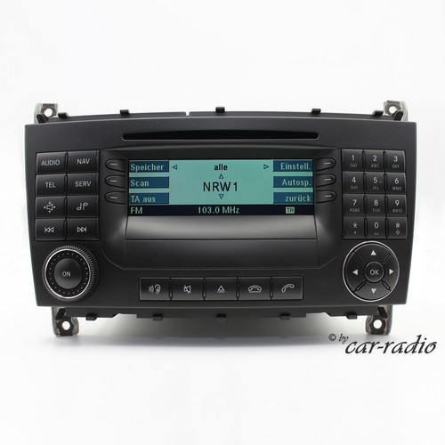 Genuine mercedes w203 radio - mercedes,