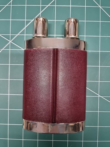 Vintage duel plastic hip flask - hip,