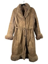 Vintage Afghan Sheepskin Coat