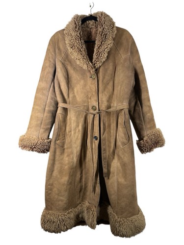 Vintage afghan sheepskin coat - vintage,