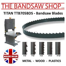 Titan Bandsaw Replacement Blades 1575mm in Variable Teeth Size