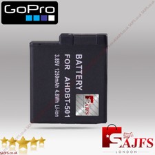 Genuine SAJFS® Gopro HERO 7 6 5 & Hero 2018 Battery 1220mAh AHDBT-501