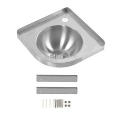 Corner Basin Sink Brushed