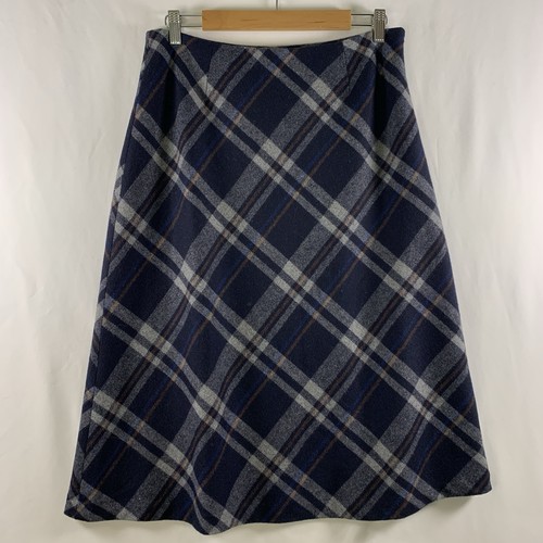 Womens bias tartan plaid midi - womens,