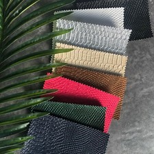 Textured Snake Skin Vinyl Faux