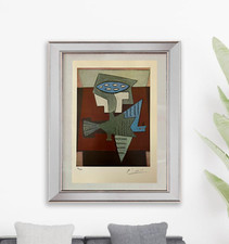 Pablo Picasso Hand Signed Original Litho Print Certificate Appraisal =