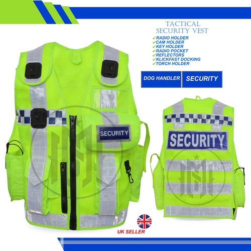 Hiviz security vest - hiviz, tactical