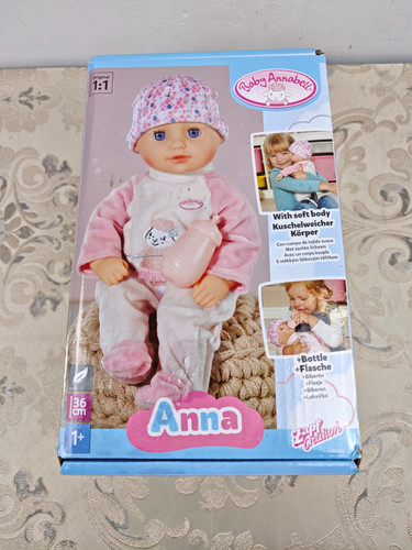 Baby annabell anna soft 36cm - anna,