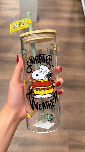 Snoopy peanuts sweater weather - snoopy,