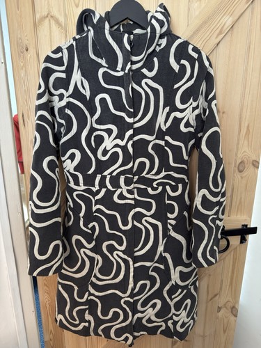 Desigual two tone hooded coat - desigual,