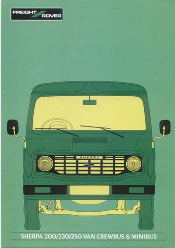 Leyland freight rover sherpa - freight,