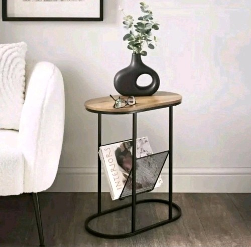 Magazine rack side table stand - rack,