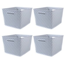 4 x Curver Plastic Storage