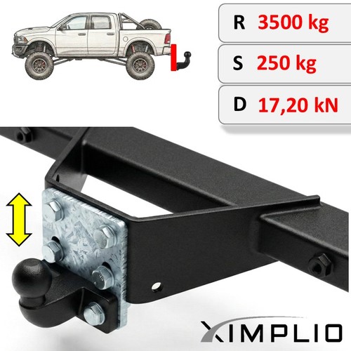 Towbar towball drop plate - towball,