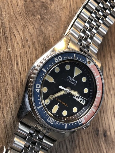 Seiko pepsi blue - blue, watch