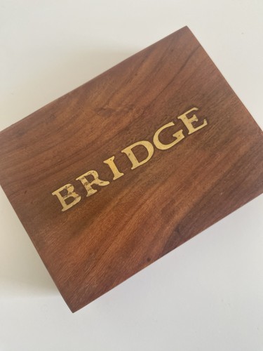 Vintage sold wood - wood, box
