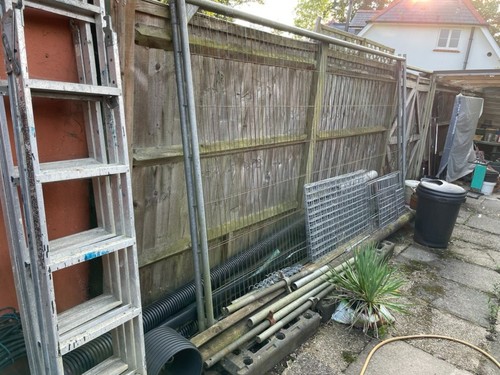 Heras fence panels used