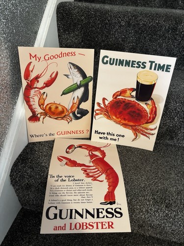Guinness and lobster - , vintage