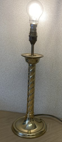 Vintage barley twist brass - twist,